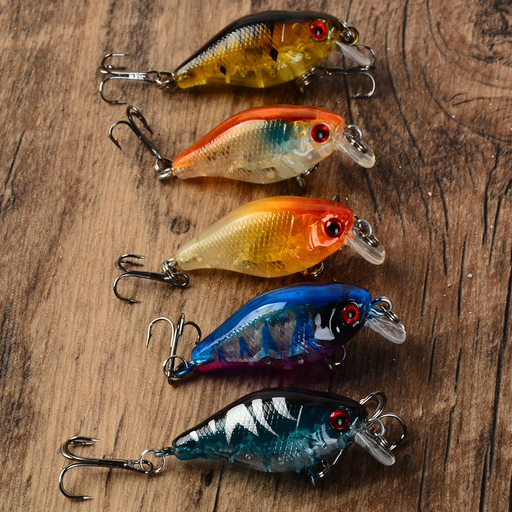 5pcs Floating Crankbaits Bait  - Fishing Lure Jerkbait review and price