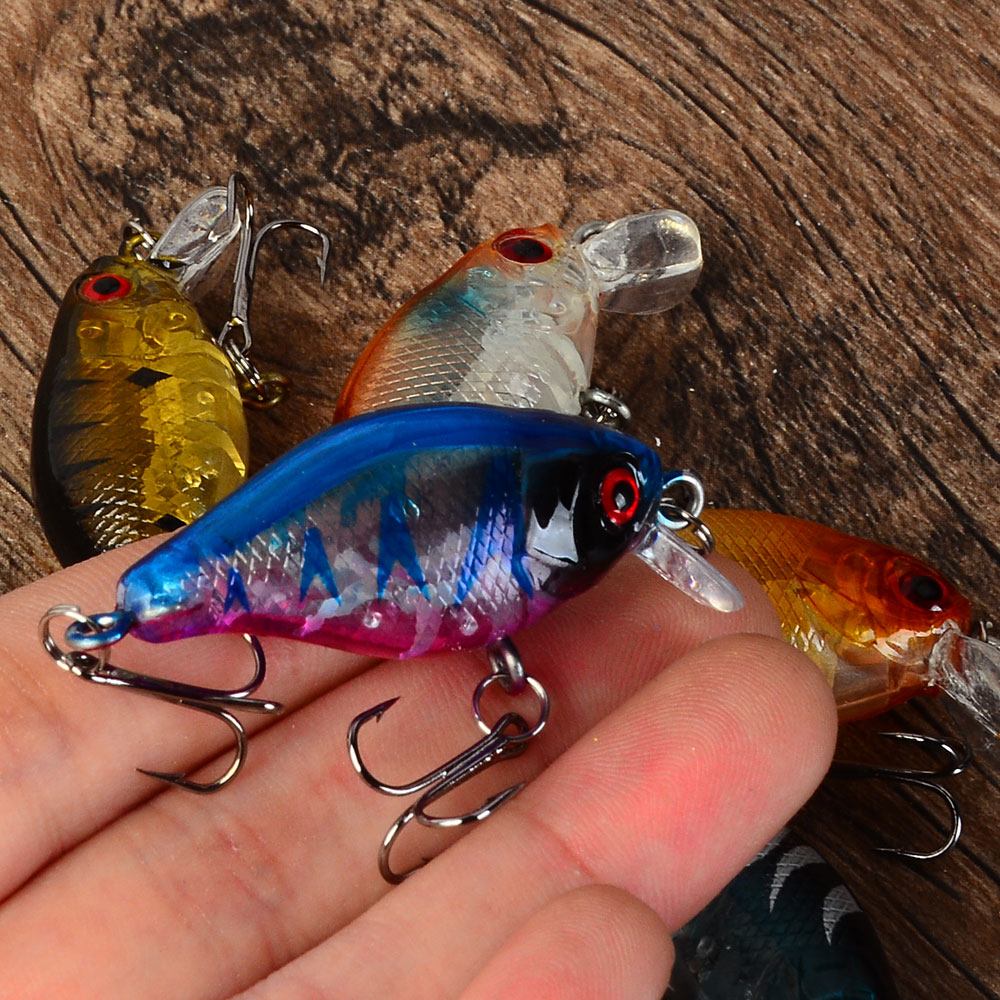 5pcs Floating Crankbaits Bait  - Fishing Lure Jerkbait review and price