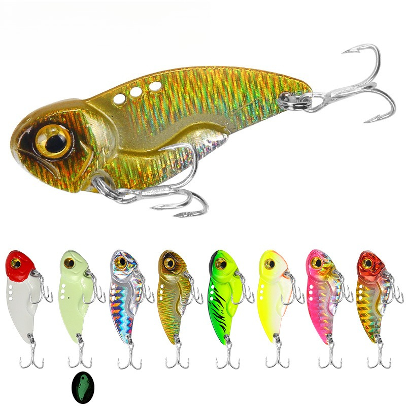 Billings 1Pcs 8g 3.5cm 3D Eyes - Fishing Lure Blade Bait review and price