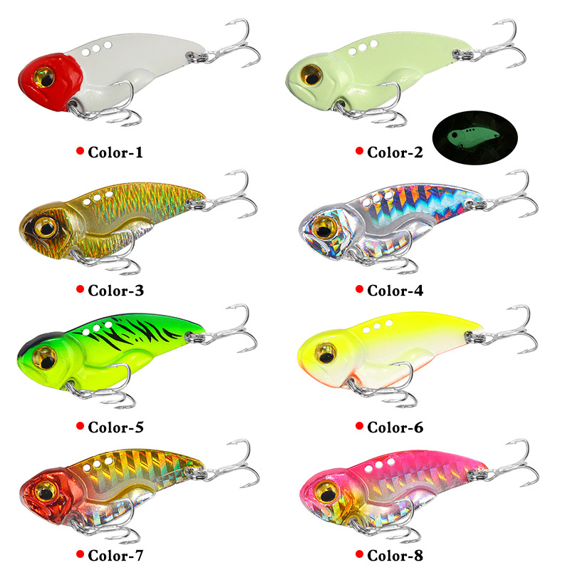 Billings 1Pcs 8g 3.5cm 3D Eyes - Fishing Lure Blade Bait review and price