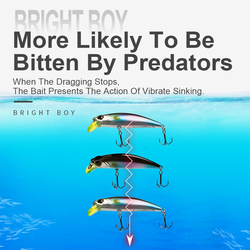 Kingdom Sinking Minnow Fishing - Fishing Lure Crankbait review and price