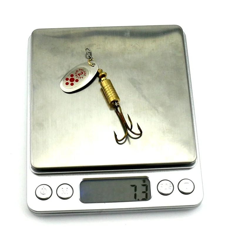 1PCS Metal Plating Spinner Bai - Fishing Lure Swimbait review and price