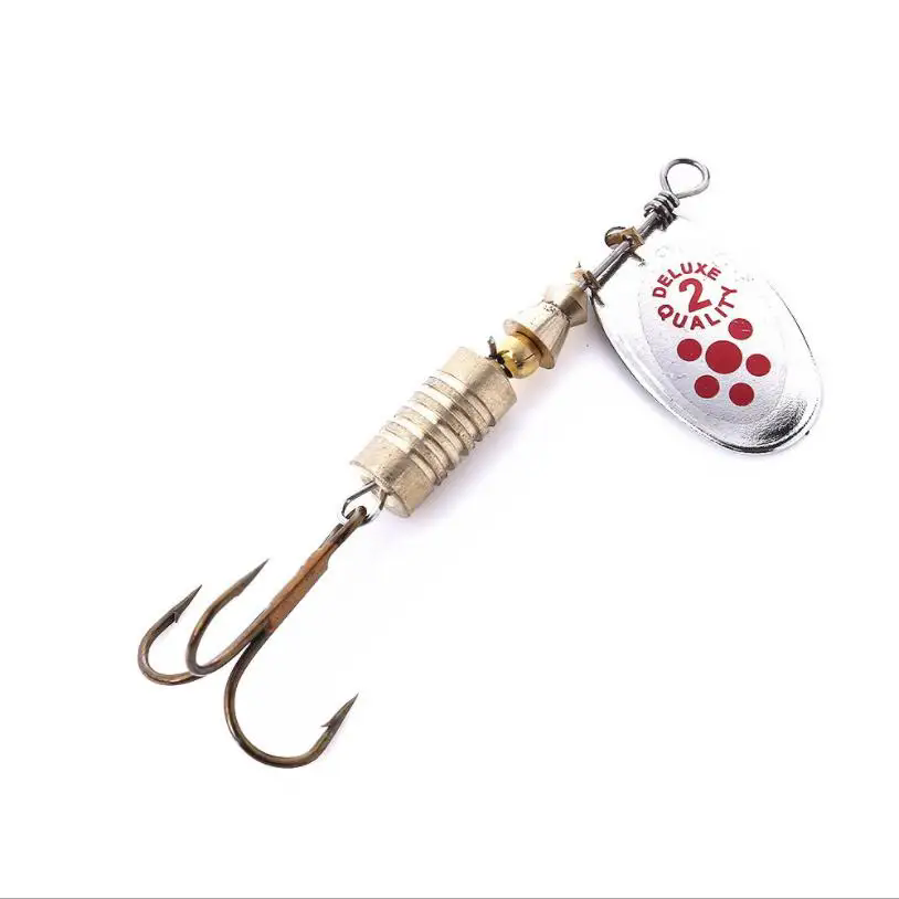 1PCS Metal Plating Spinner Bai - Fishing Lure Swimbait review and price