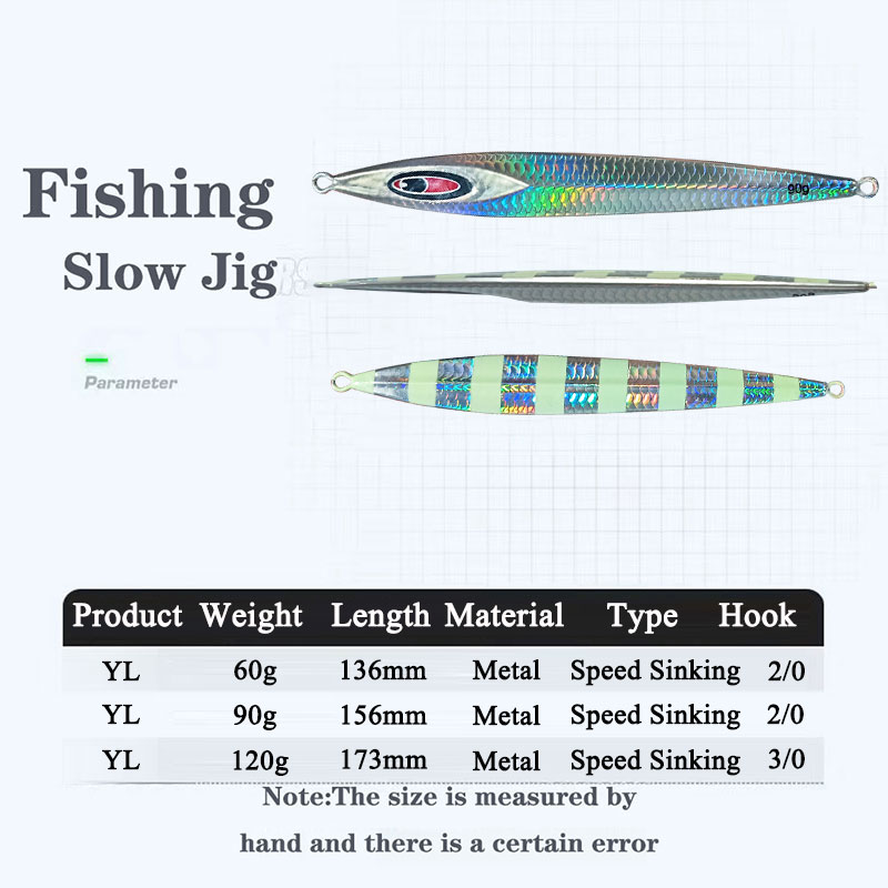 Long Blade Pesca Fast Jig Vert - Fishing Lure Blade Bait review and price