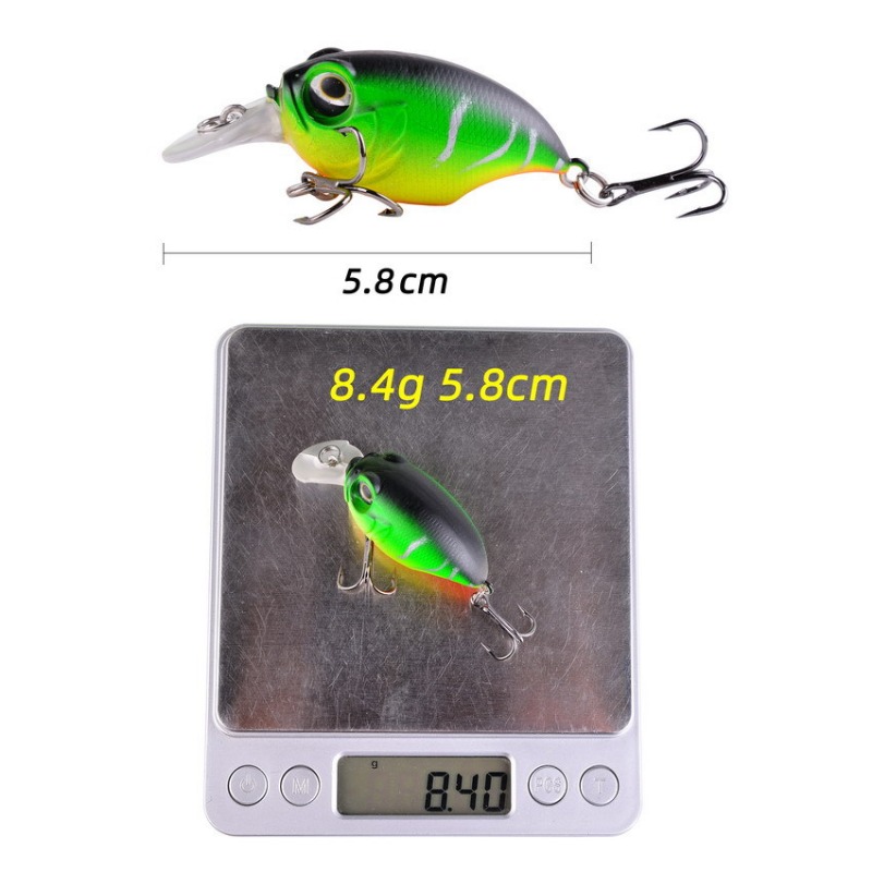 1 Pcs 5.8cm 8.4g Little Chubby - Fishing Lure Crankbait review and price