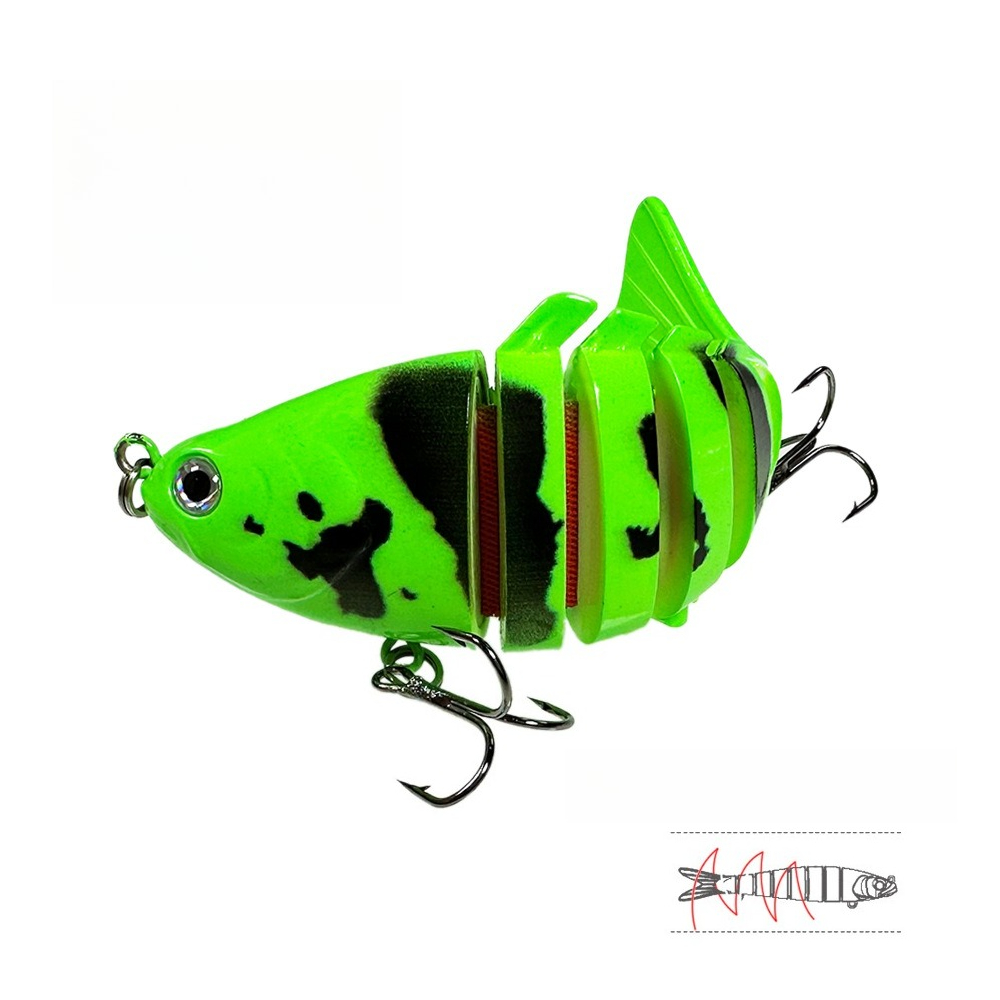 1pc Multi-segment Hard Lure 10 - Fishing Lure Popper review and price