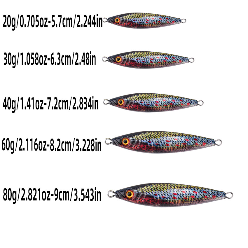 Metal Jig Lure With Spinning B - Fishing Lure Blade Bait review and price