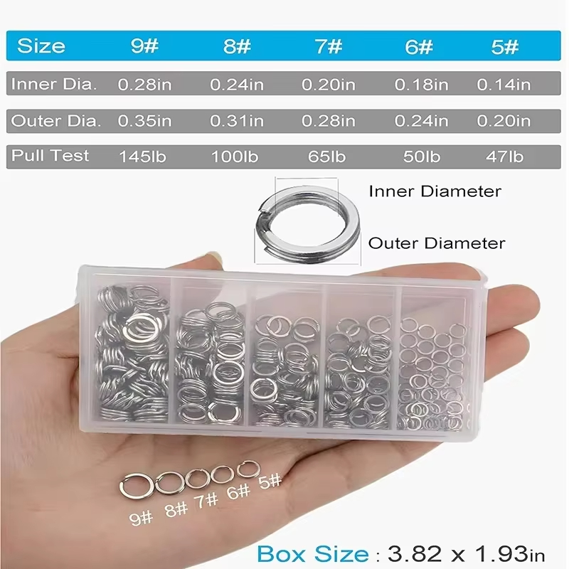 5 Size Stainless Steel Fishing - Fishing Lure Box review and price
