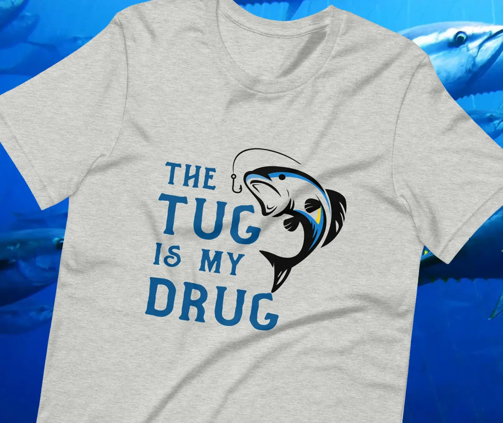 The Tug Is My Drug T Shirt Fis - Fishing Lure Box review and price