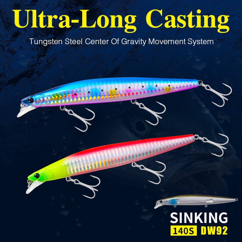 TSURINOYA Stinger 140S Fishing - Fishing Lure Jerkbait review and price