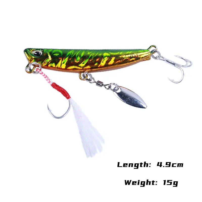 Metal Jig Spoon Fishing Lures  - Fishing Lure Spinnerbait review and price
