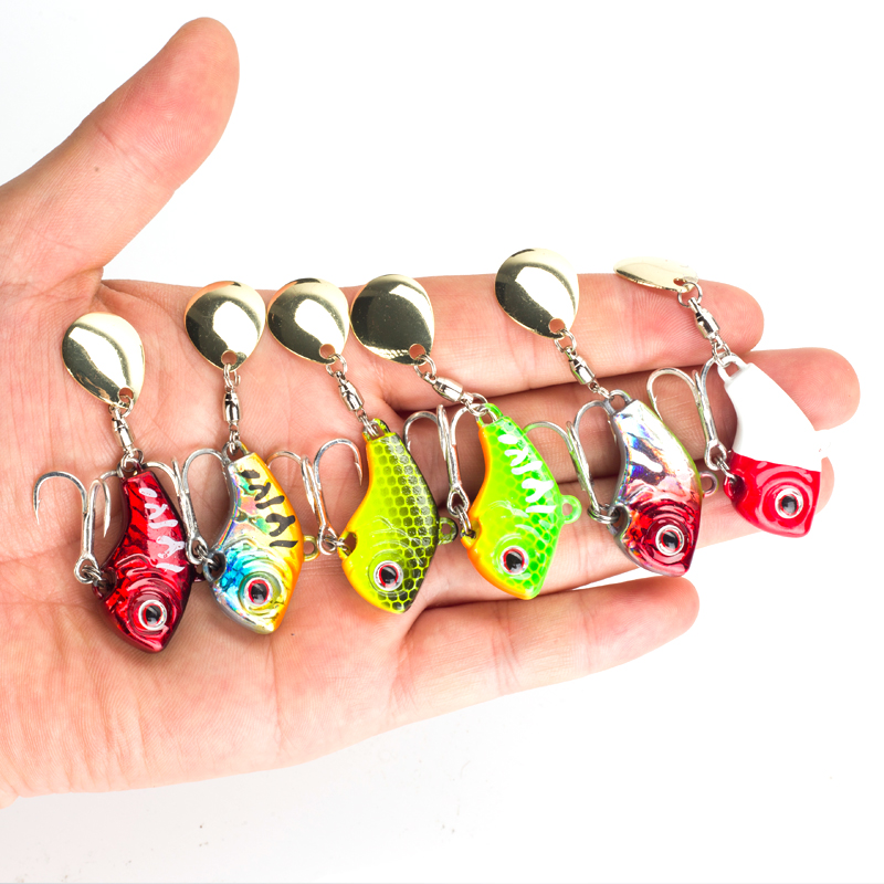 6PC 5g/7g/10g/14g/20g Rotating - Fishing Lure Spinnerbait review and price