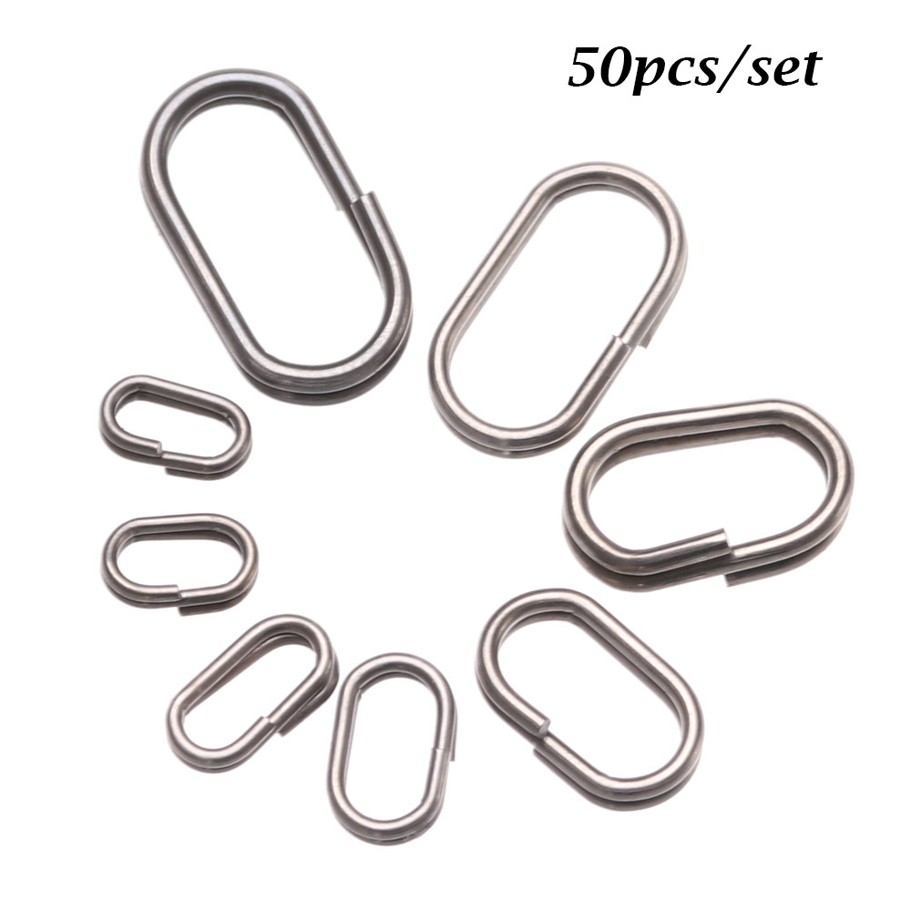 50 PCs/Lot 8/10/13/15/17/19mm  - Fishing Lure Accessories review and price